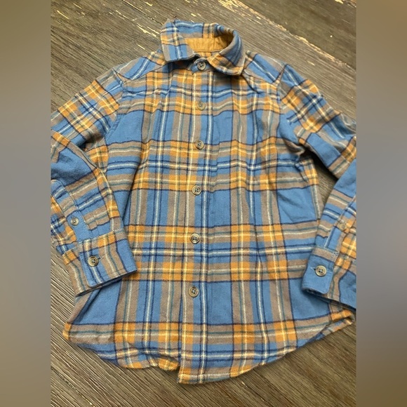 Lot of 4 boys button down long/ short sleeve dress shirts size 4 - Picture 8 of 13